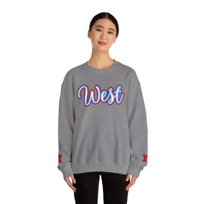 WJ WEST Jessamine -- Bows on Sleeves -- Unisex Sweatshirt