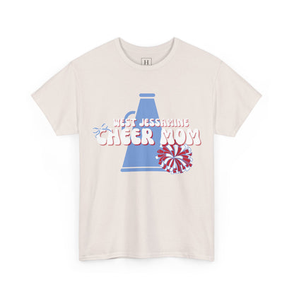West Jessamine Cheer Mom Megaphone & Pom - Unisex Shirt