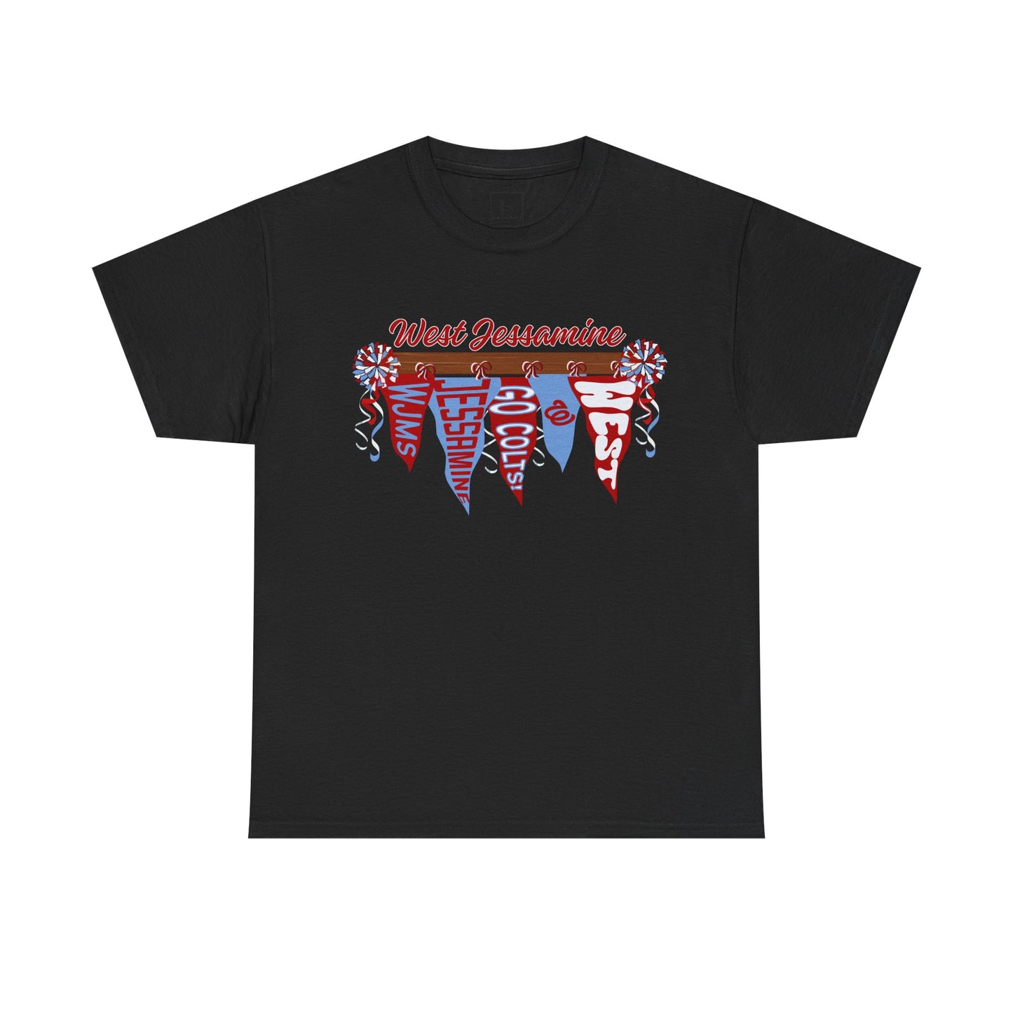 WJMS : West Jessamine Pennant Flags - Unisex Shirt