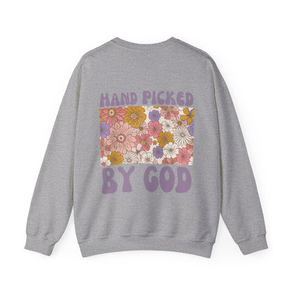 hand picked by god PY christian sweater (front and back)
