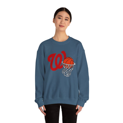 West Jessamine Logo & Basketball- Unisex Sweatshirt