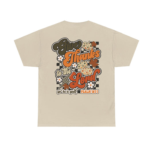 Retro Give Thanks To The Lord T-Shirt