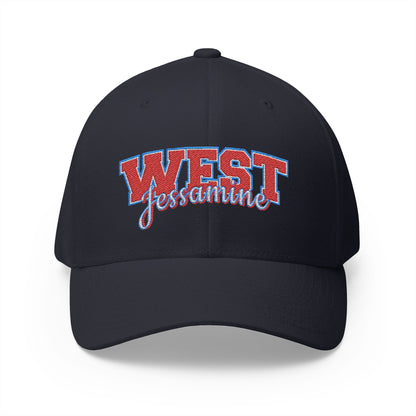 West Jessamine - Colts Pennant on Left Side - Embroidered Baseball Cap — Retro Game Day School Spirit