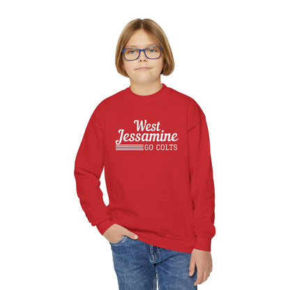 Youth Crewneck Sweatshirt - West Jessamine Colts - Unisex