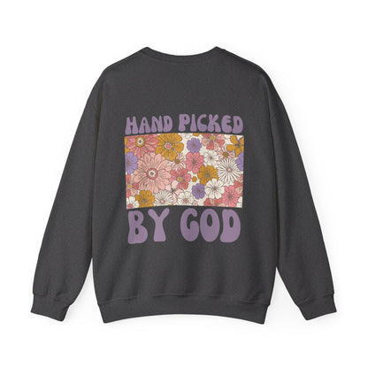 hand picked by god PY christian sweater (front and back)