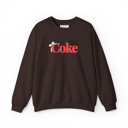 Bow 'Diet Coke' Crewneck Sweatshirt - Embroidered