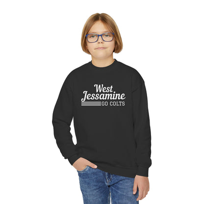 Youth Crewneck Sweatshirt - West Jessamine Colts - Unisex