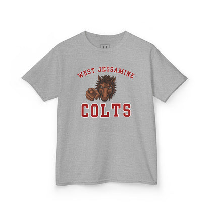 YOUTH --- West Jessamine Colts Mascot - YOU  -- Unisex Tee