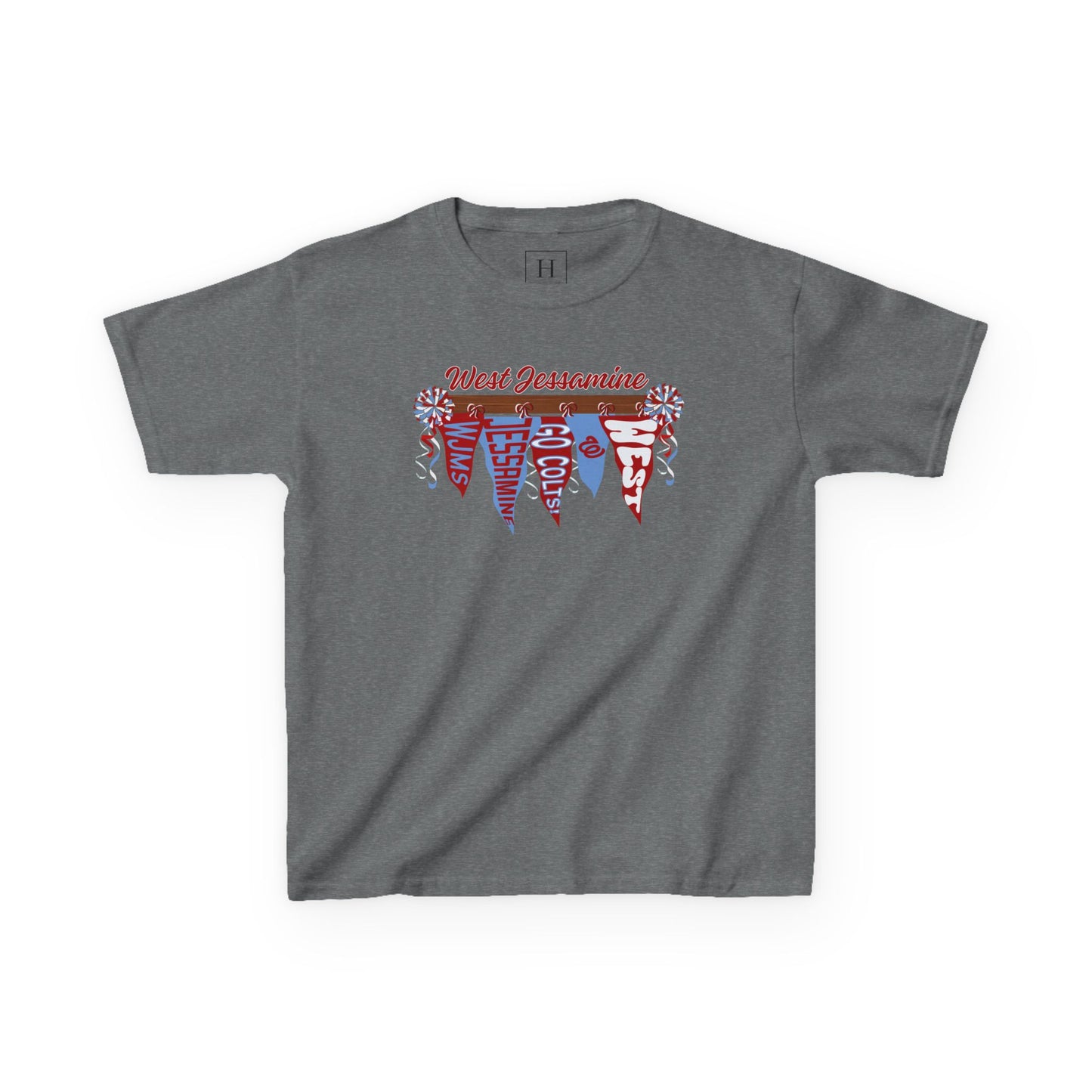 YOUTH --- WJMS : West Jessamine Pennant Flags - Unisex Shirt