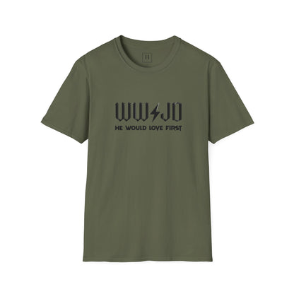 WWJD what would jesus do christian shirt