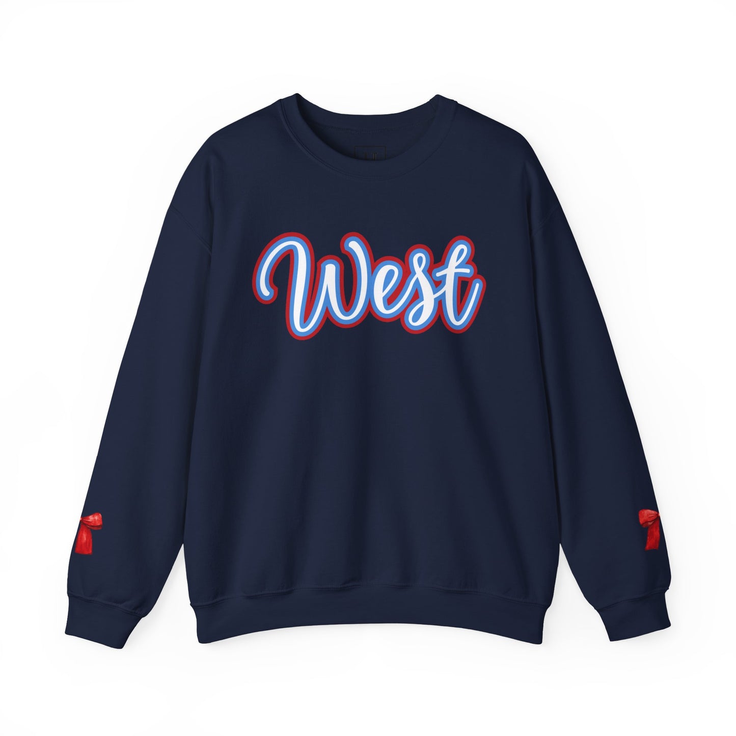 WJ WEST Jessamine -- Bows on Sleeves -- Unisex Sweatshirt