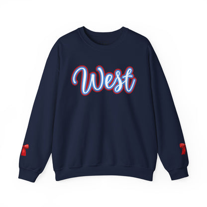WJ WEST Jessamine -- Bows on Sleeves -- Unisex Sweatshirt