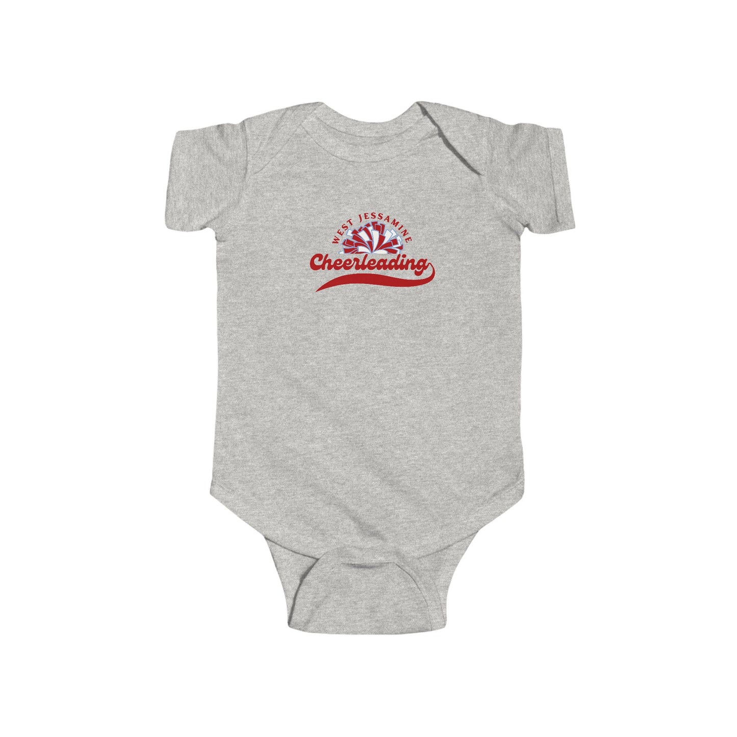 Infant Onesie, West Jessamine Cheerleading -- Unisex