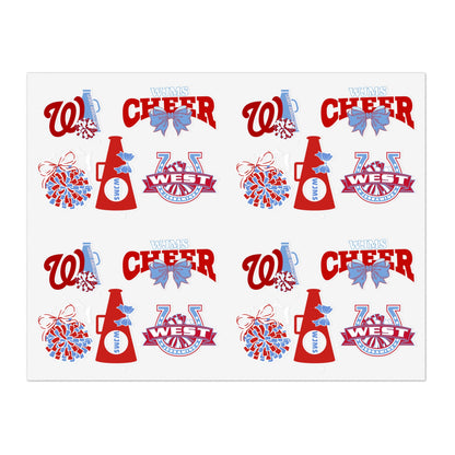WJMS CHEER STICKERS (20 total)