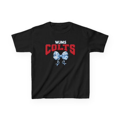 YOUTH - WJMS COLTS Coquette Bow Tee