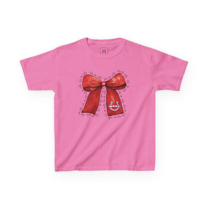 YOUTH --- Let's Go Colts Bow - West Horseshoe Logo Unisex T-Shirt