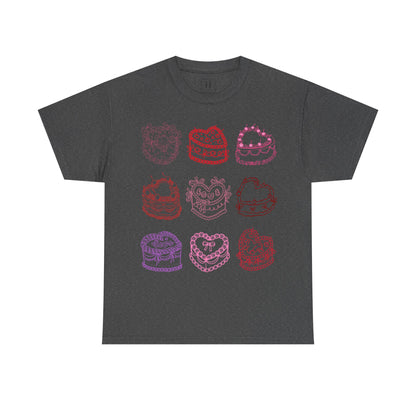 Coquette Cherry Bow Cake T-Shirt