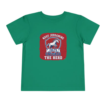 Toddler; West Jessamine Unleash The Herd - Unisex T-shirt
