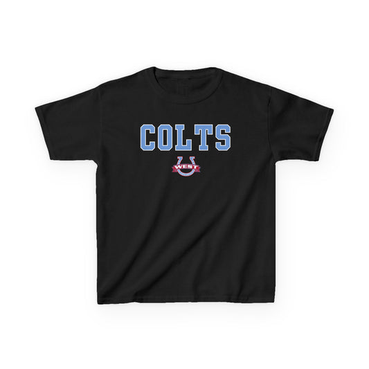 YOUTH --- COLTS - West Horseshoe Logo - Unisex Shirt
