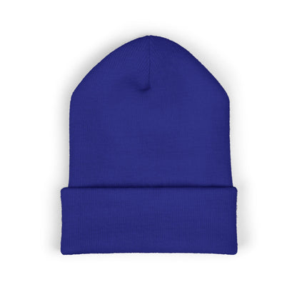 "Diet Coke" Heart Embroidered Cuffed Beanie — Classic Script Winter Hat
