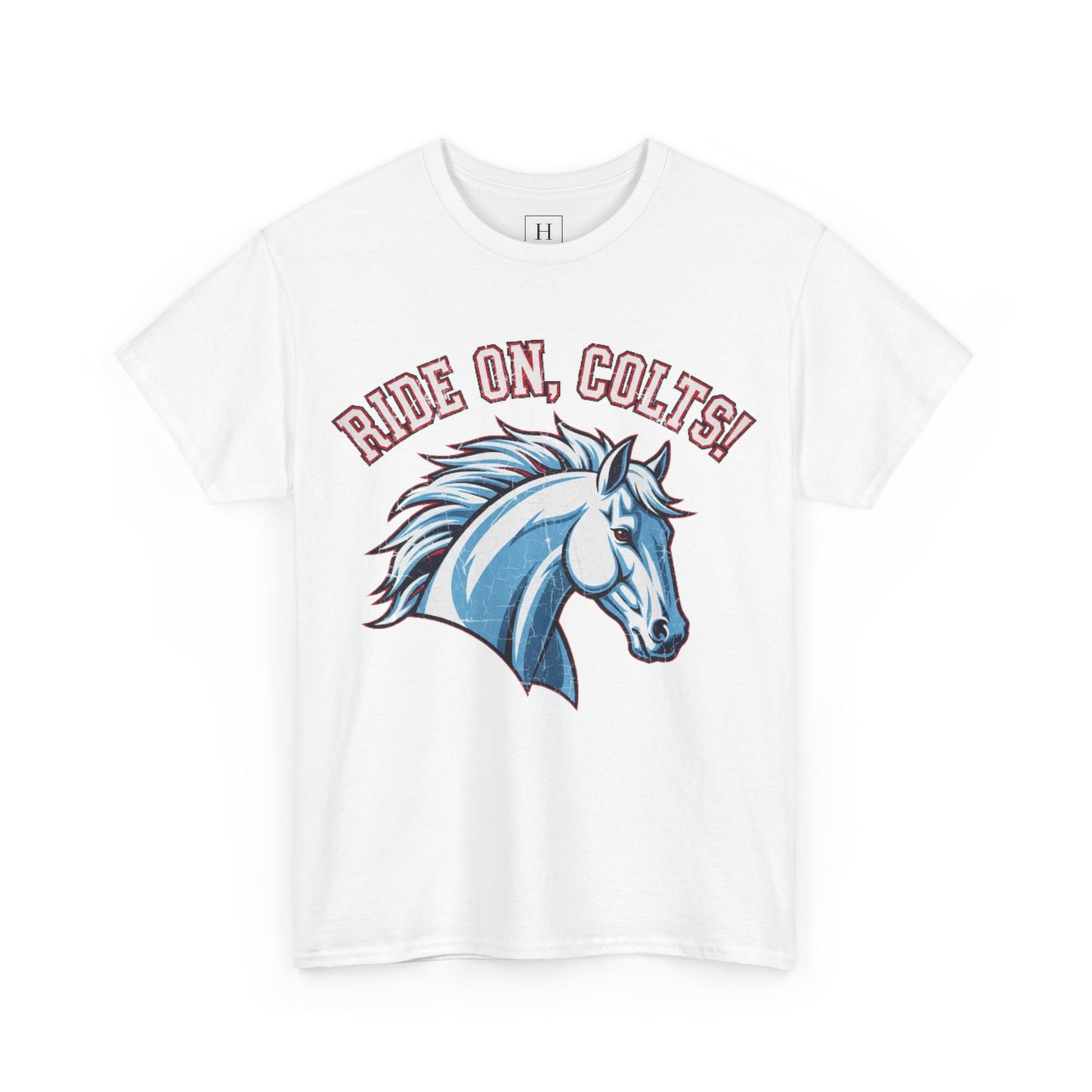 T-Shirt -RIDE ON COLTS - West Jessamine Unisex Tee