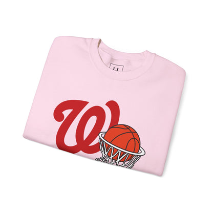 West Jessamine Logo & Basketball- Unisex Sweatshirt
