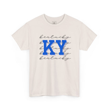 kentucky KY uk blue Short Sleeve Tee
