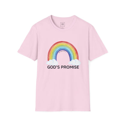 Rainbow God's Promise Genesis 13 Christian T-shirt