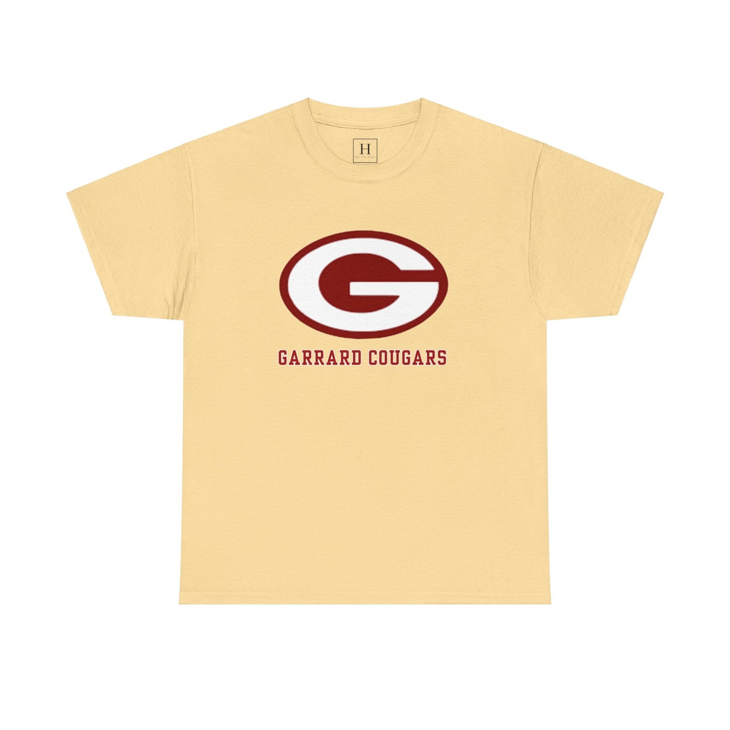 GMS Garrard Middle School Cougars T-Shirt (Front Only)