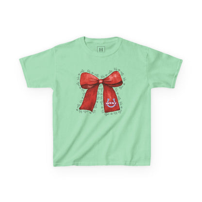 YOUTH --- Let's Go Colts Bow - West Horseshoe Logo Unisex T-Shirt
