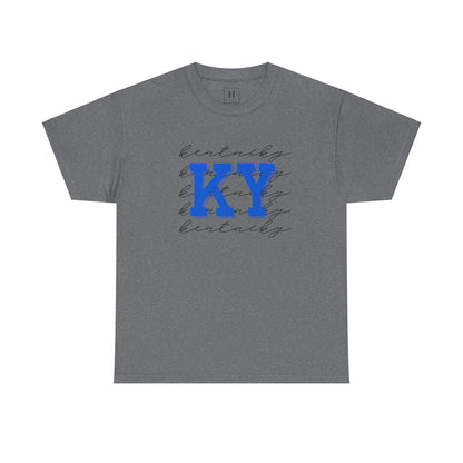 kentucky KY uk blue Short Sleeve Tee