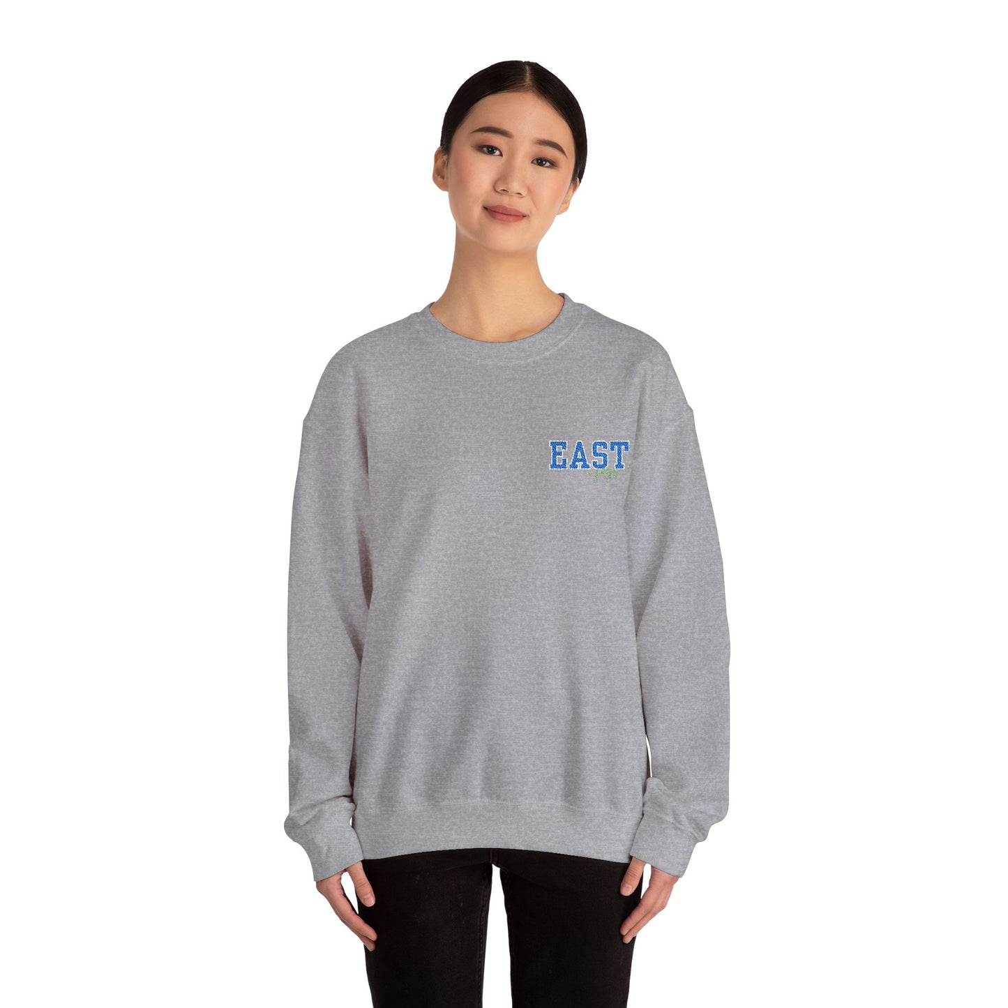 East Jessamine Jags Crewneck Sweatshirt | Unisex Pullover -- Embroidered