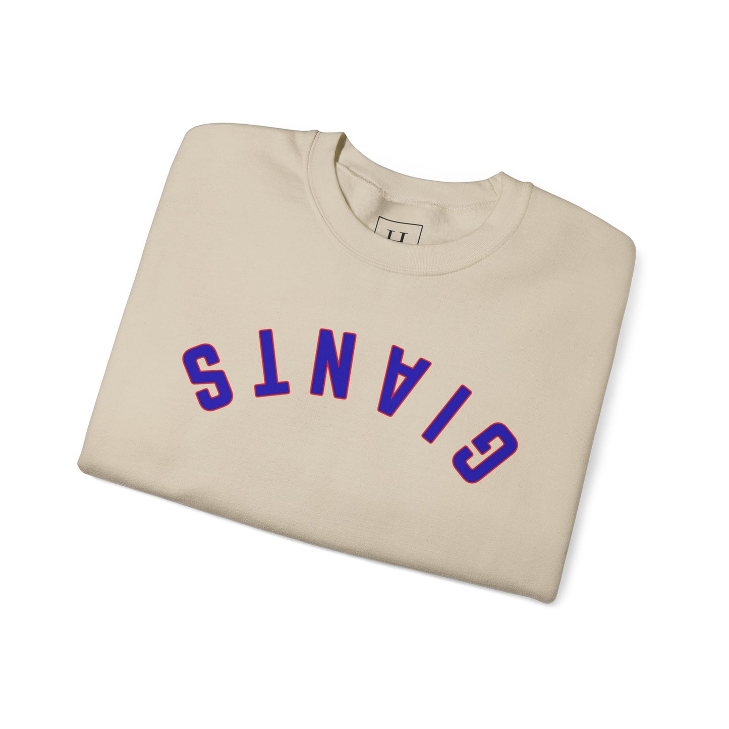 New York Upside Down Giants with Red Outline- Unisex Sweatshirt