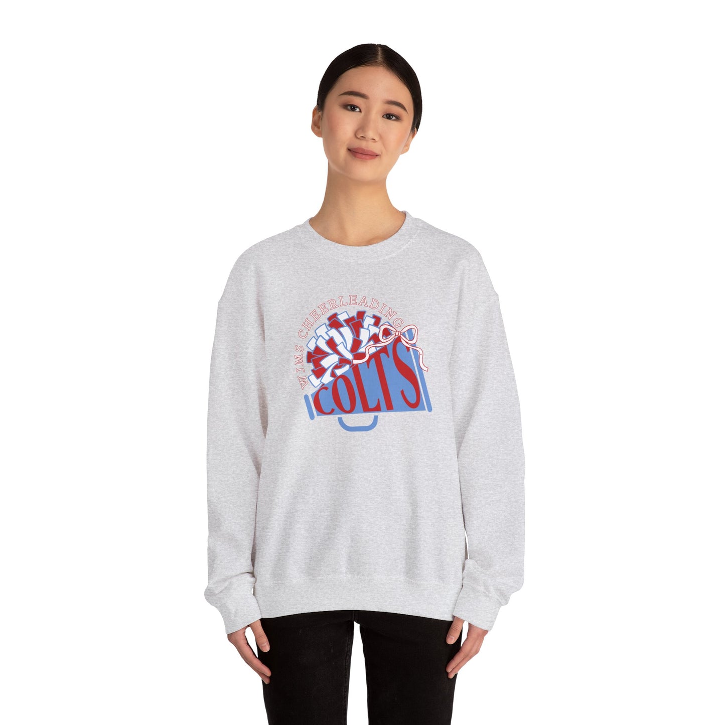 WJMS Cheerleading Megaphone Colts - Unisex Sweatshirt