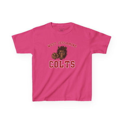 YOUTH --- West Jessamine Colts Mascot - YOU  -- Unisex Tee