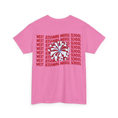 West Jessamine WJMS Colts Fan Tee —  Front & Back Unisex Tee