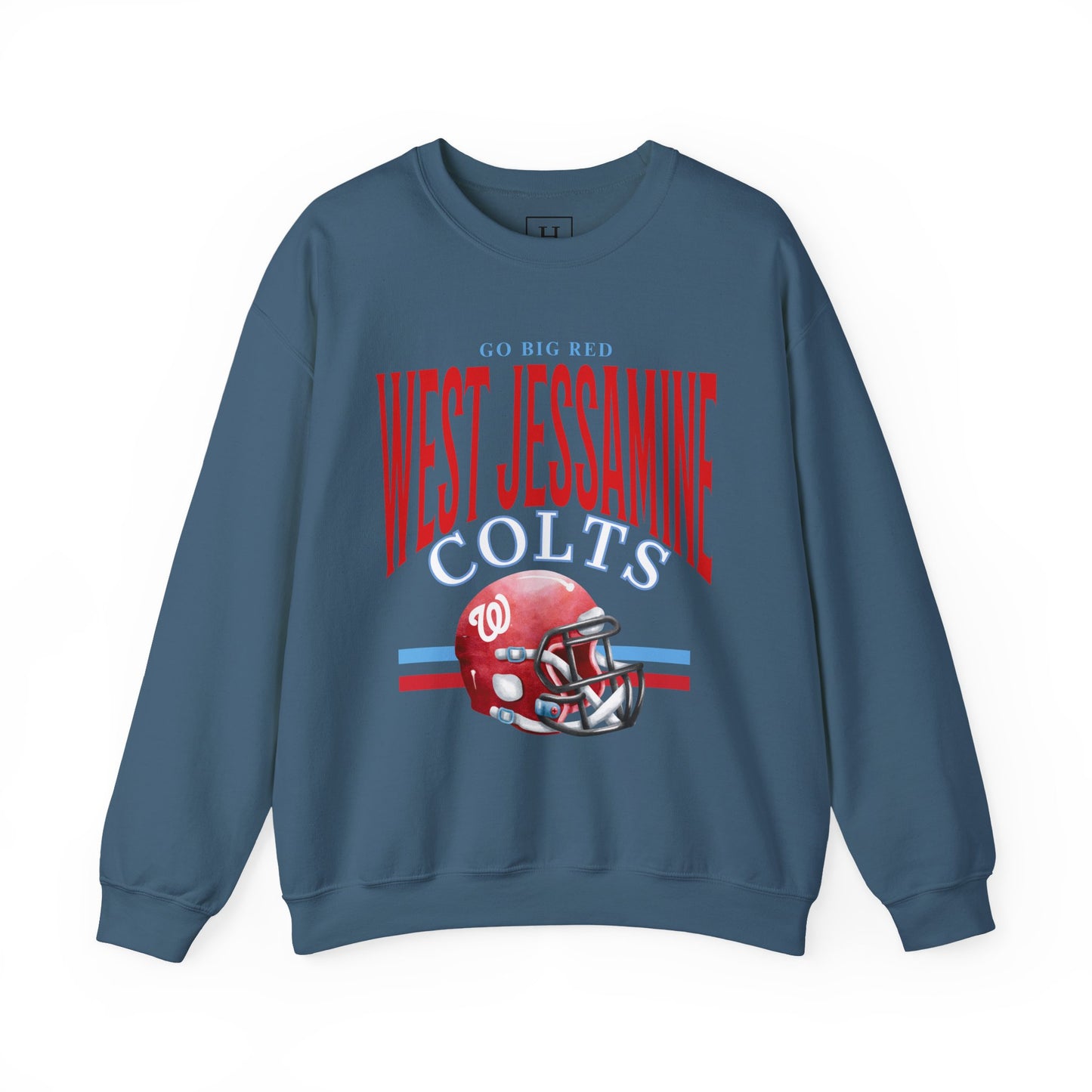 Go Big Red West Jessamine Football - Unisex Sweatshirt