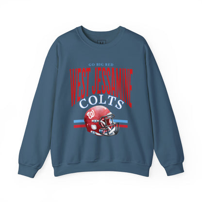 Go Big Red West Jessamine Football - Unisex Sweatshirt