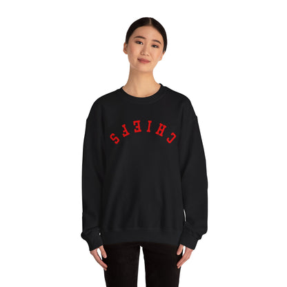 KC Chiefs Upside Down Lettering - Unisex Sweatshirt