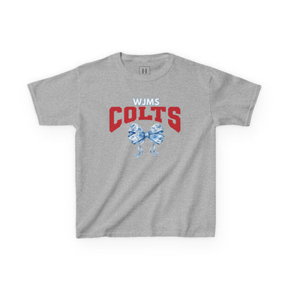 YOUTH - WJMS COLTS Coquette Bow Tee