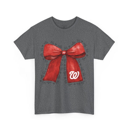 Let's Go Colts Bow - W Logo Unisex T-Shirt