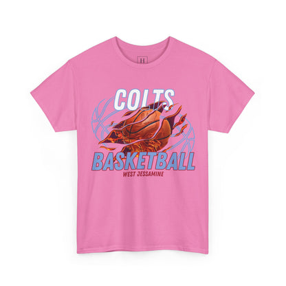 West Jessamine Colts Basketball  —  Unisex T-Shirt