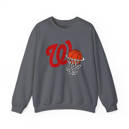 West Jessamine Logo & Basketball- Unisex Sweatshirt