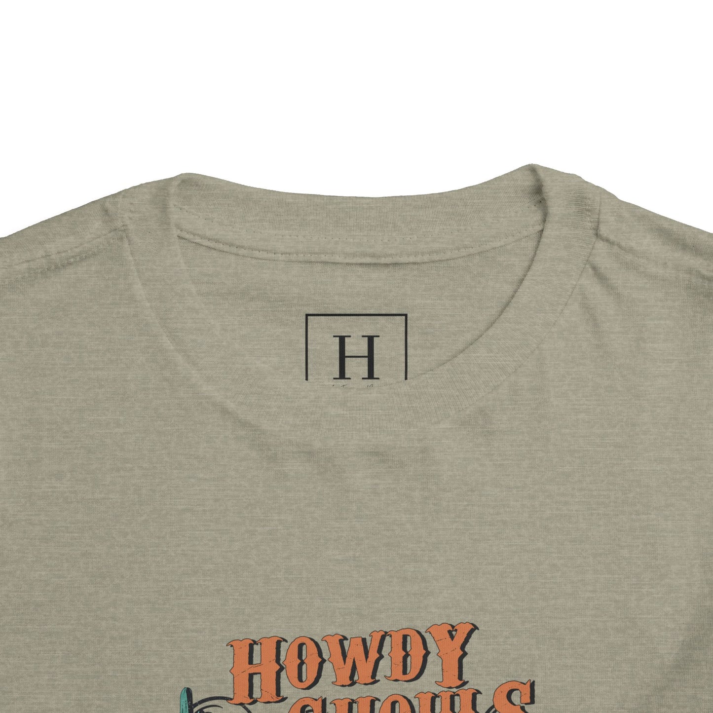 Toddler Howdy Ghouls Halloween T-shirt