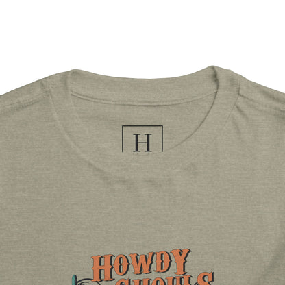 Toddler Howdy Ghouls Halloween T-shirt