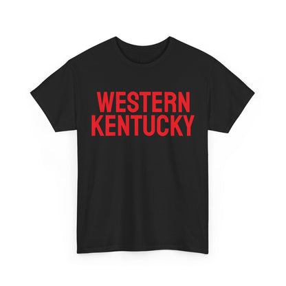 WKU; Western KY w/ Black Outlining -- Unisex