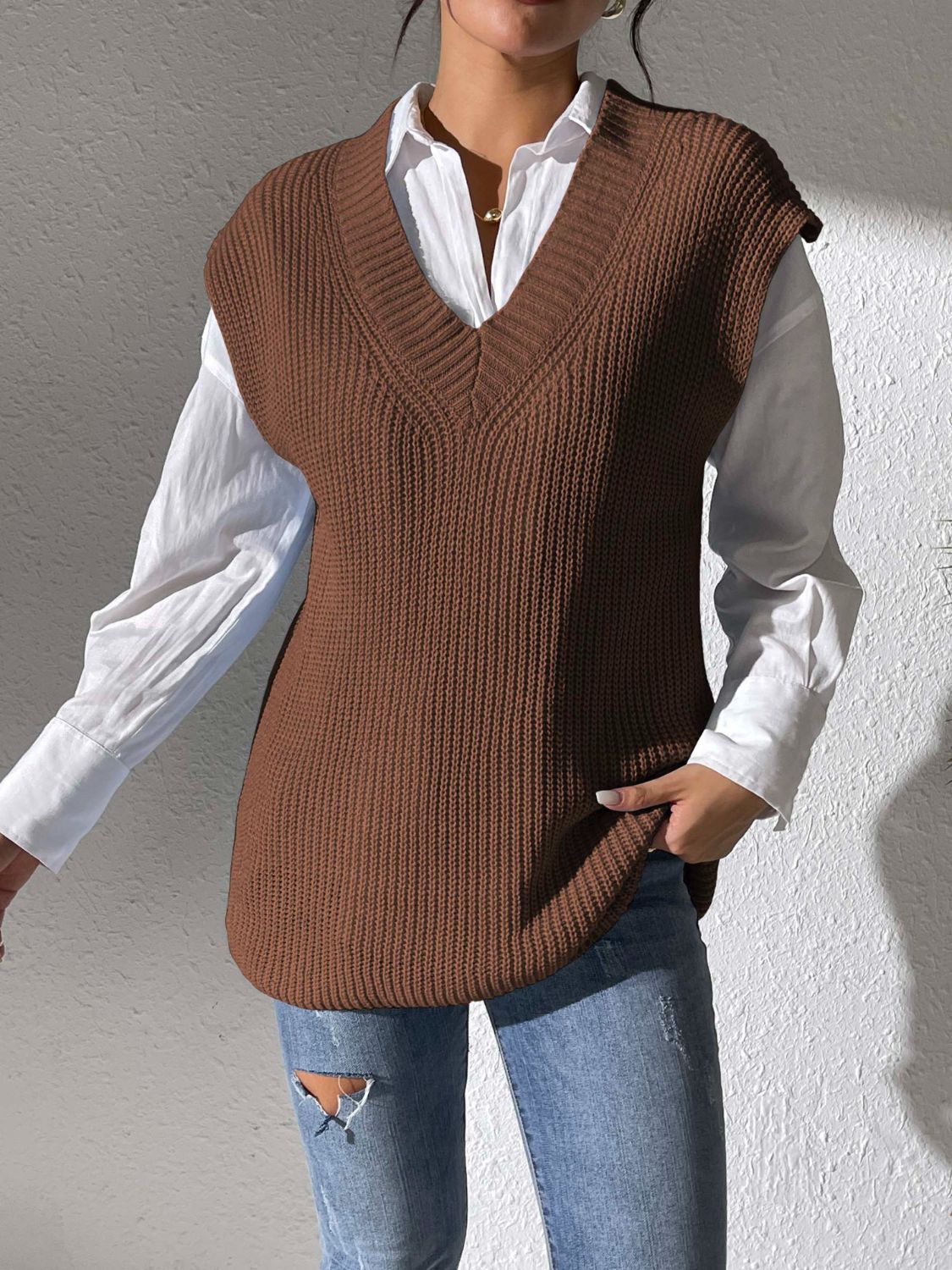 V-Neck Sweater Vest