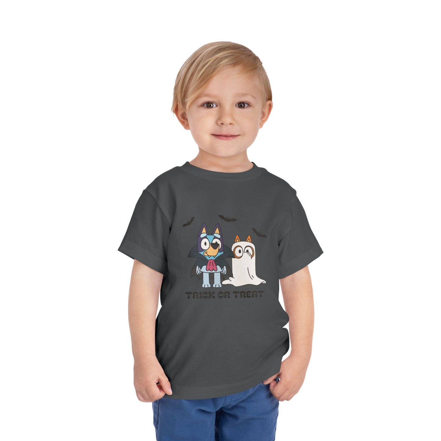 Toddler Bluey Trick or Treat T-shirt