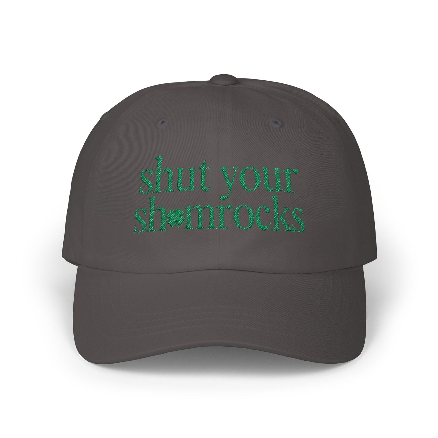 Shut Your Shamrocks Day Dad Cap