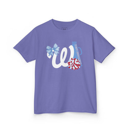 YOUTH -- West Jessamine Cheer Bow, Megaphone & Poms - Unisex Shirt